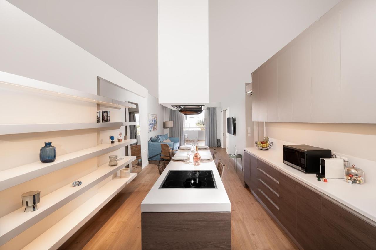 Blue Avra Apartment By A&D Properties Порто-Рафти Экстерьер фото