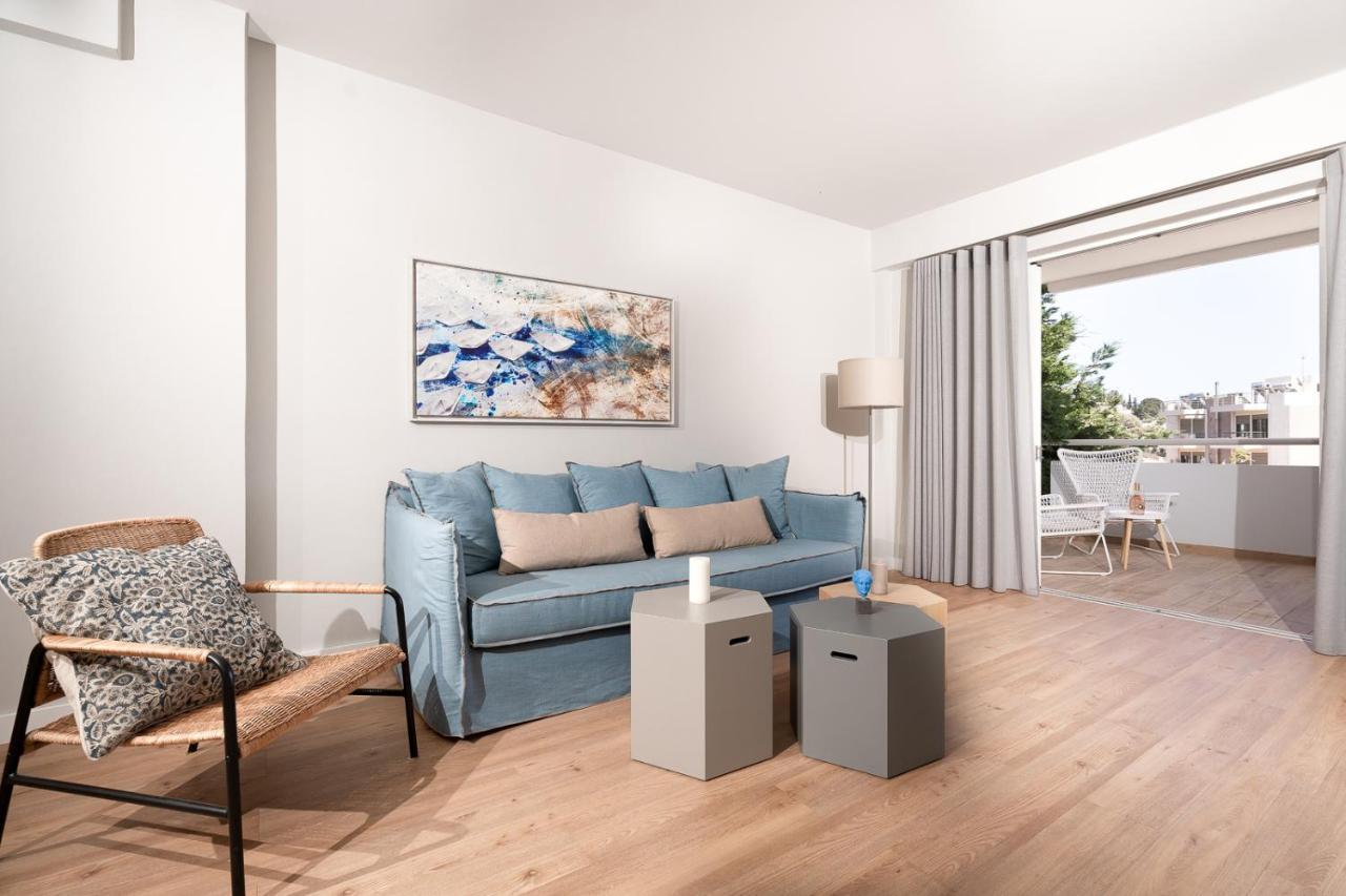 Blue Avra Apartment By A&D Properties Порто-Рафти Экстерьер фото